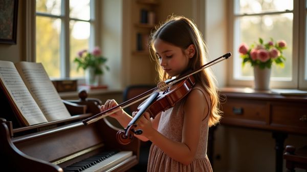 Discover des cours personnalisés de violon à Lyon