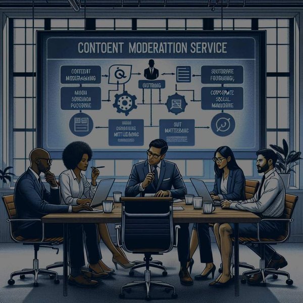Quelle stratégie pour l'externalisation des services de modération de contenu pour les plateformes de médias sociaux d'entreprise ?